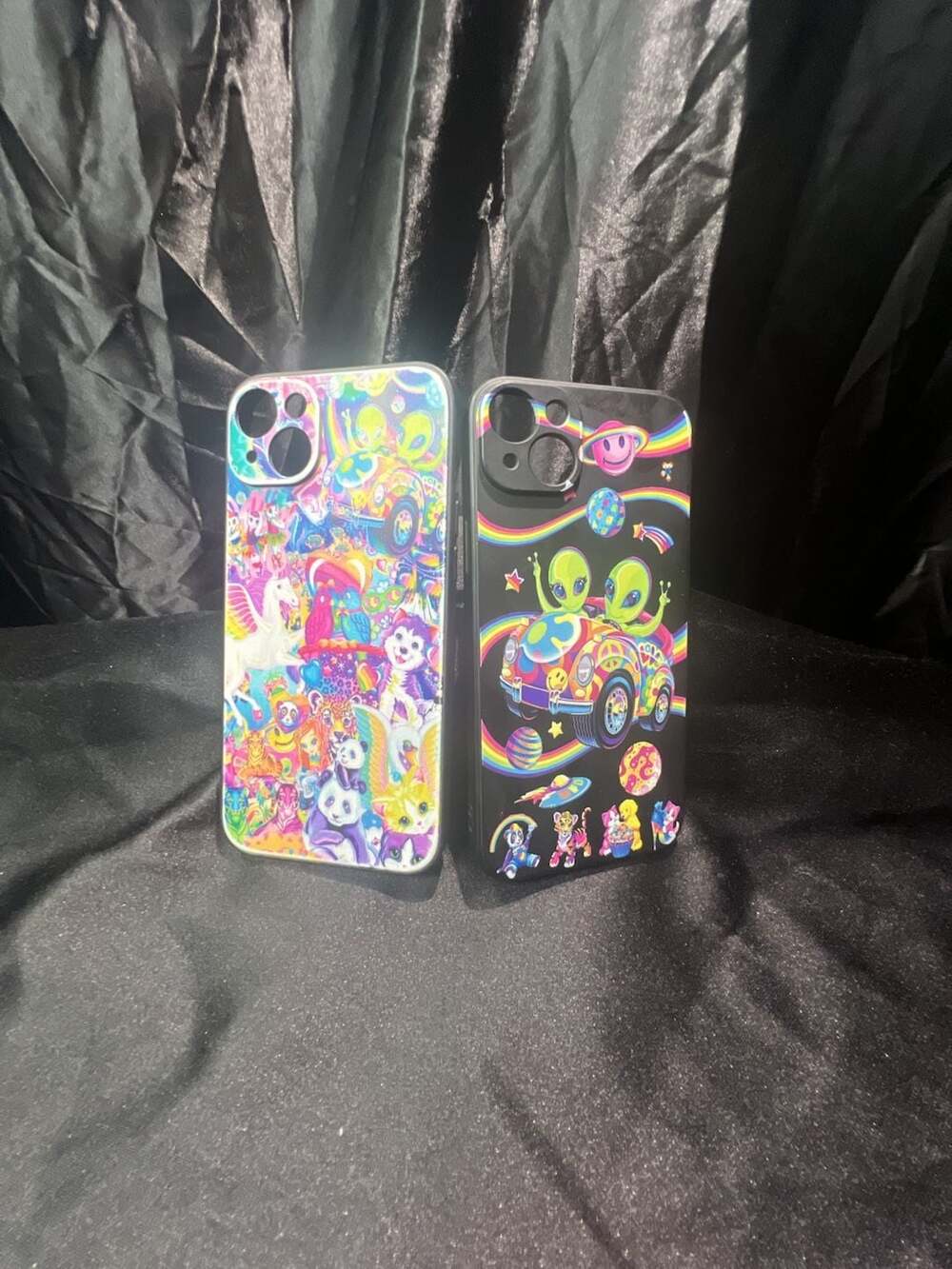 Lisa Frank Retro 90s Collage Alien iPhone 14 Plus and iPhone 14 Pro Max Case Bun